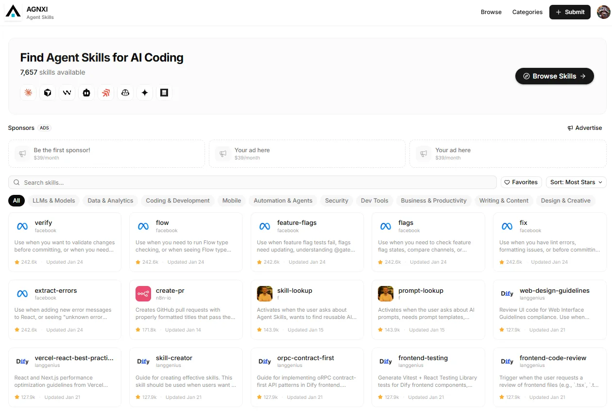 Agnxi screenshot