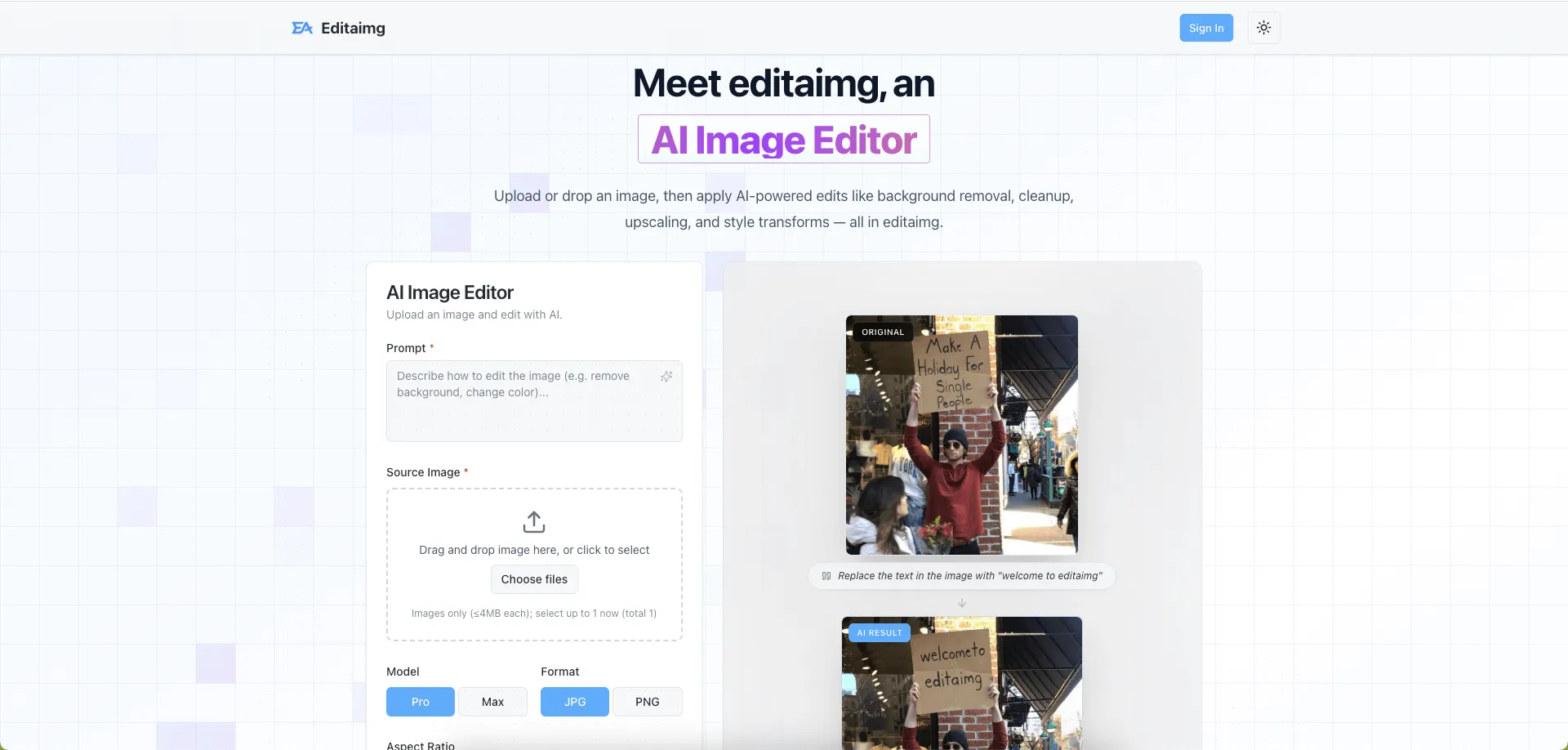 Editaimg screenshot